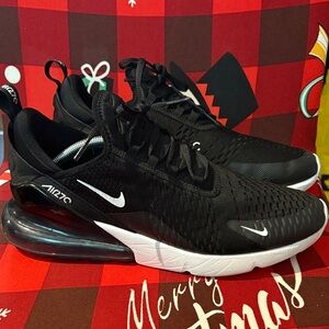 Nike Air Max 270 Black and White Men's Sneakers